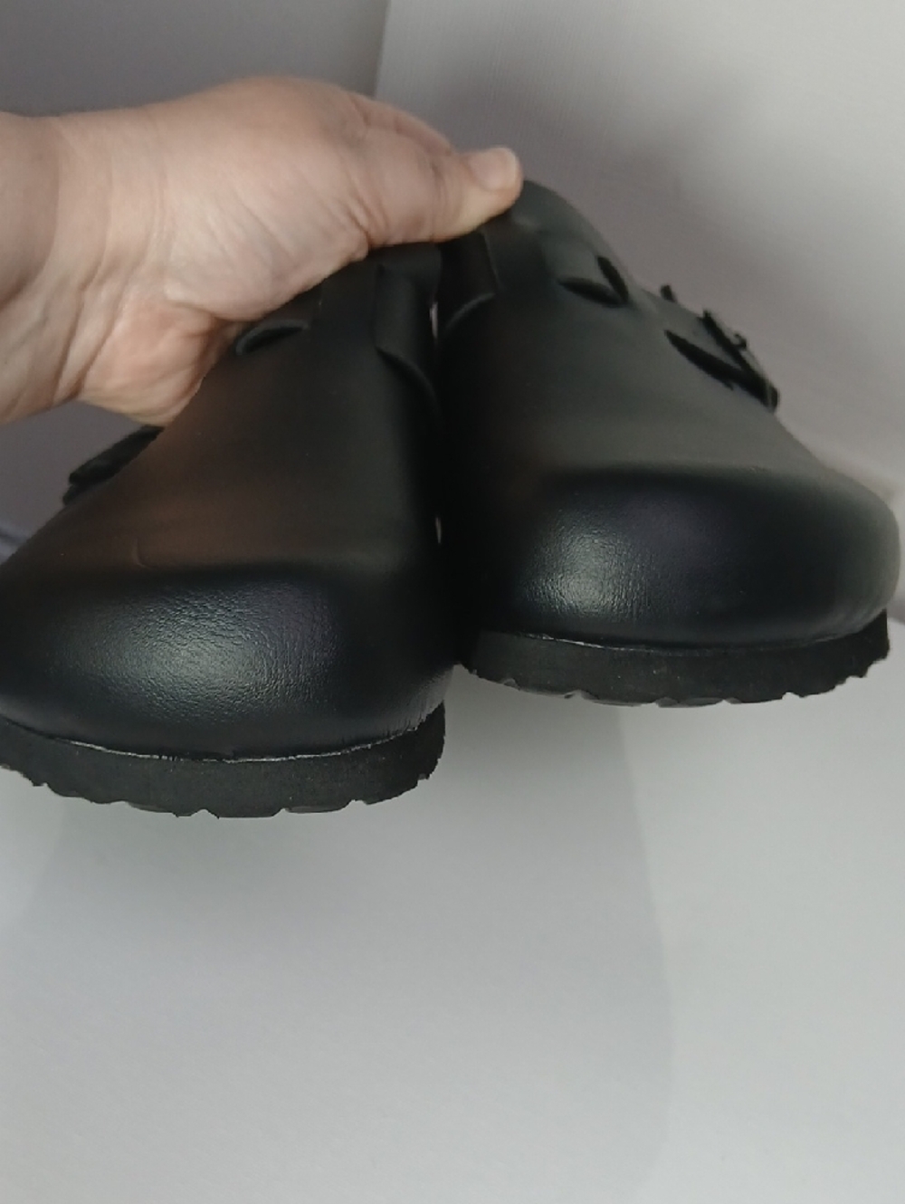 Cushionaire Black Slip-On Clog Mules - Picture 16 of 16